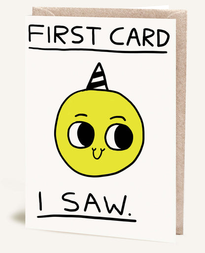 FIRST CARD